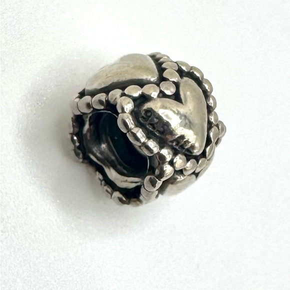 Pandora Sterling Silver "Everlasting Love" Bead Charm #790448 - Picture 4 of 4